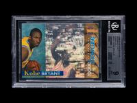 A Group of 1996-97 Topps Stadium Club Kobe Bryant Rookie Basketball Cards,
