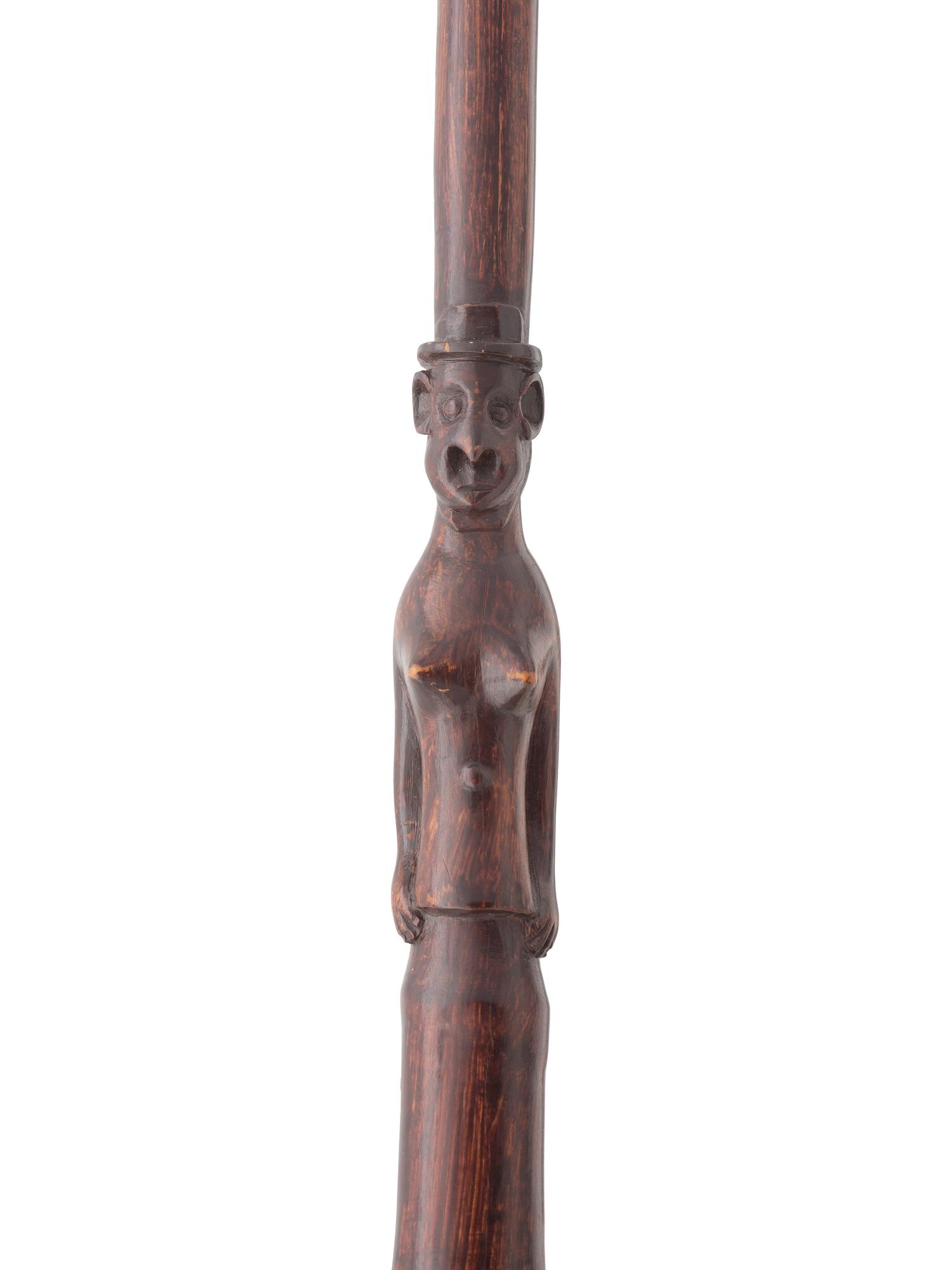 Three Carved Folk Art Canes