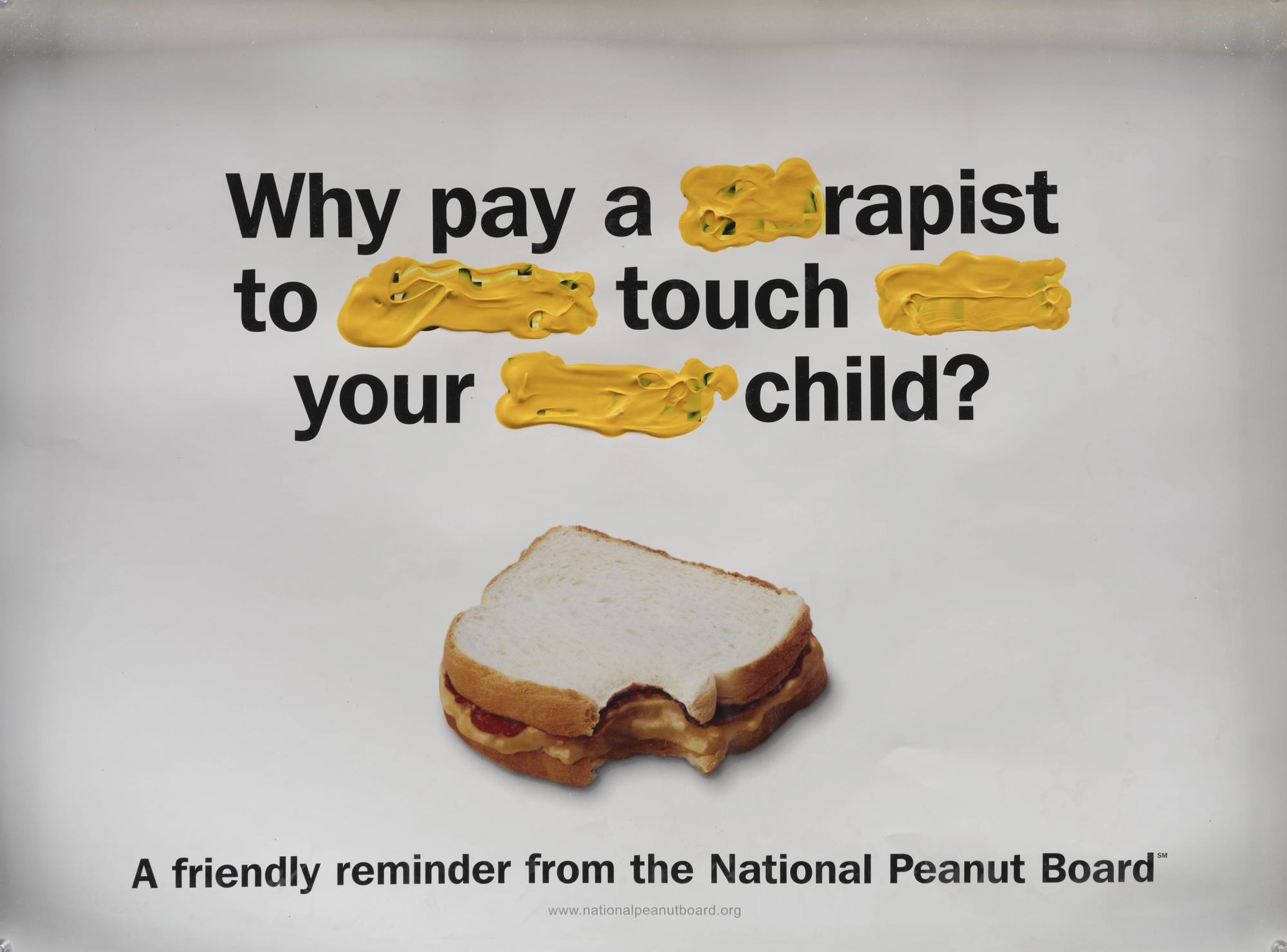 Justin Lieberman (American, b. 1977) — National Peanut Board (Yellow) , 2006