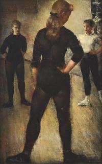 At the Dance Studio
