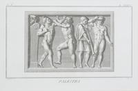 A Collection of Eight Black and White Engravings Each: 20 x 12 inches.