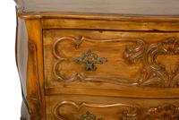 A Louis XV Provincial Style Walnut Commode