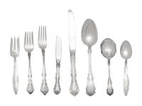 An American Silver Flatware Service