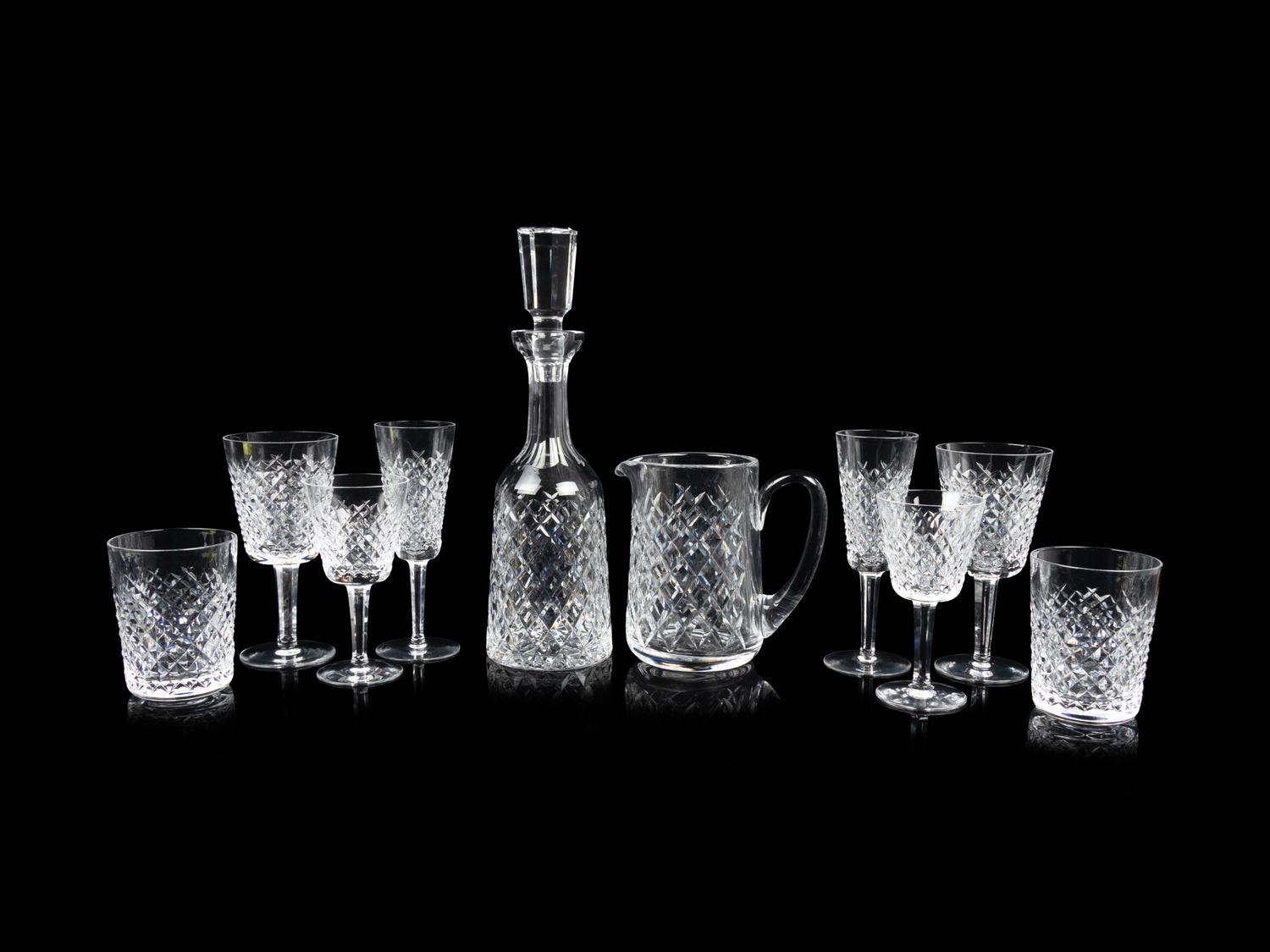 A Waterford Stemware Service