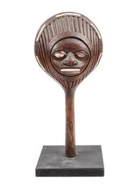 Shaman Octopus Carved Rattle