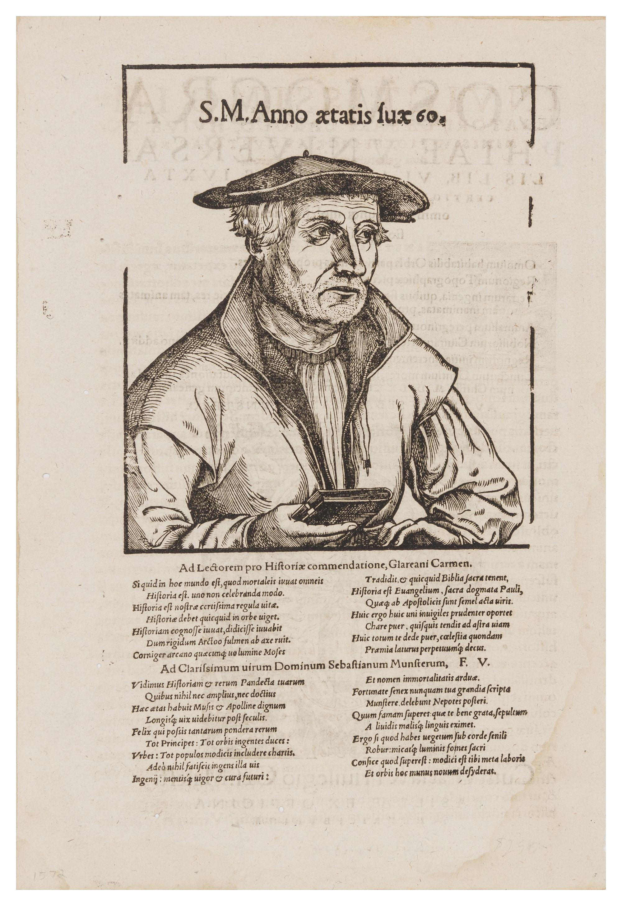 [PORTRAIT] - [MÜNSTER, Sebastian (1488-1552)]