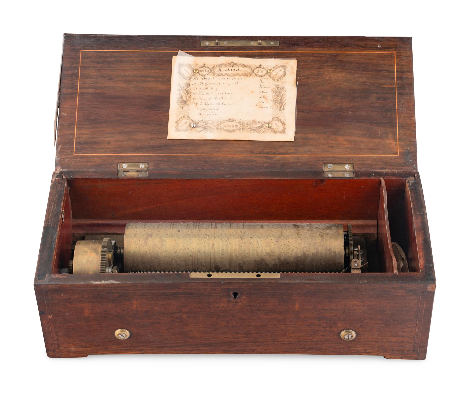 A Berens, Blumberg and Co. Eight-Air Music Box