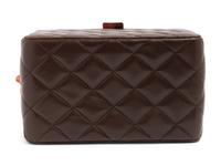 Chanel Quilted Cosmetic Bag with Lucite Top, 1996-97