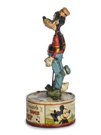 A Marx 'Walt Disney's Donald Duck Duet' Tin Windup Toy