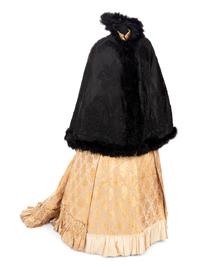 Collection of 19th Century Clothing: One Dress, Four Capes