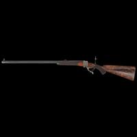 *George Gibbs Farquharson's Patent Small Frame Match Rifle with Side Cocking, Detachable Action and Tang Sight Published in Walter Winfer's "British Single Shot Rifles"