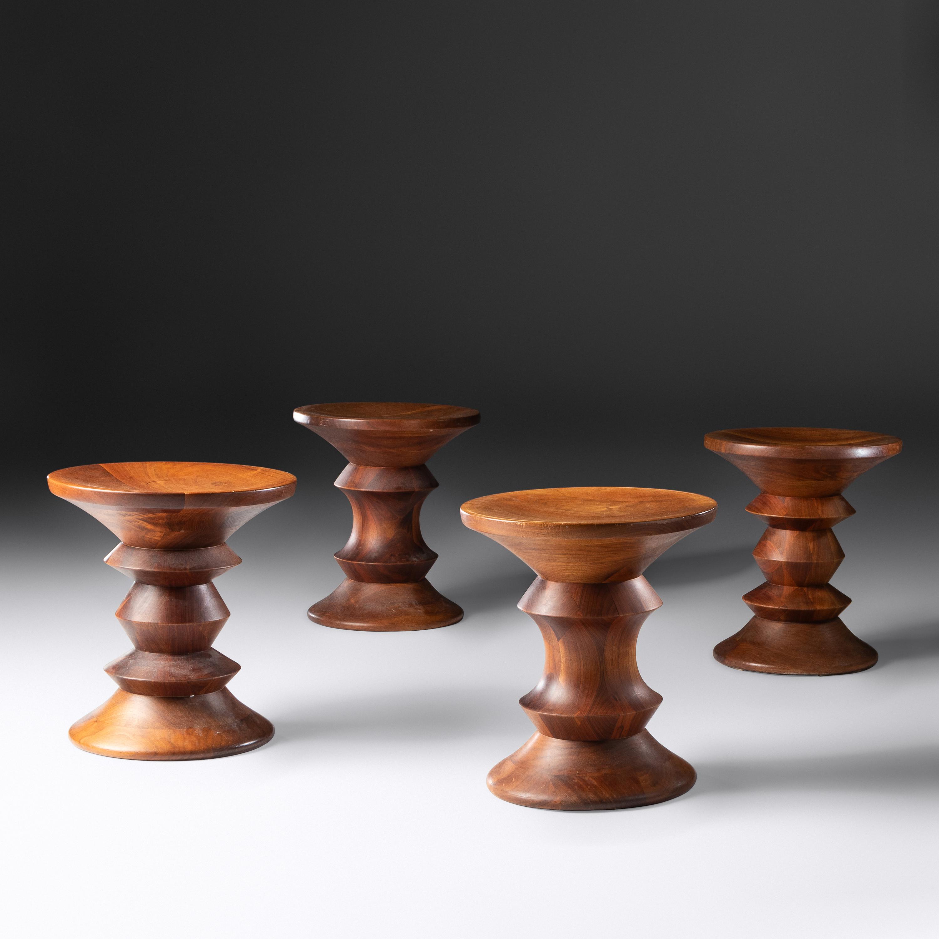 Set of Four 'Time Life' Stools Herman Miller, USA