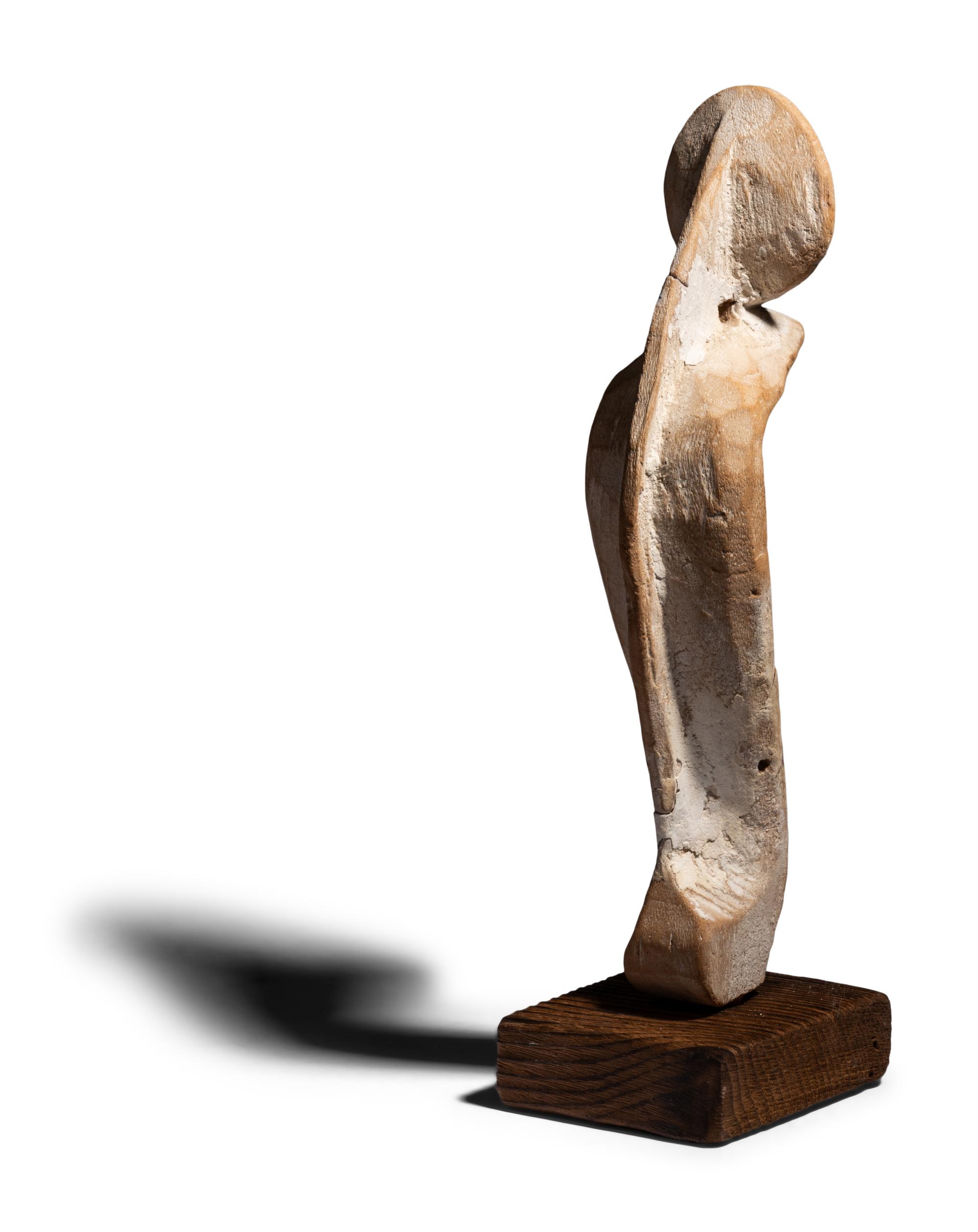 An Egyptian Wood Uraeus