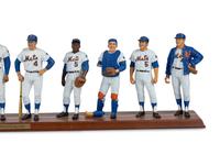 A 1969 New York Mets Danbury Mint Figure Display,
