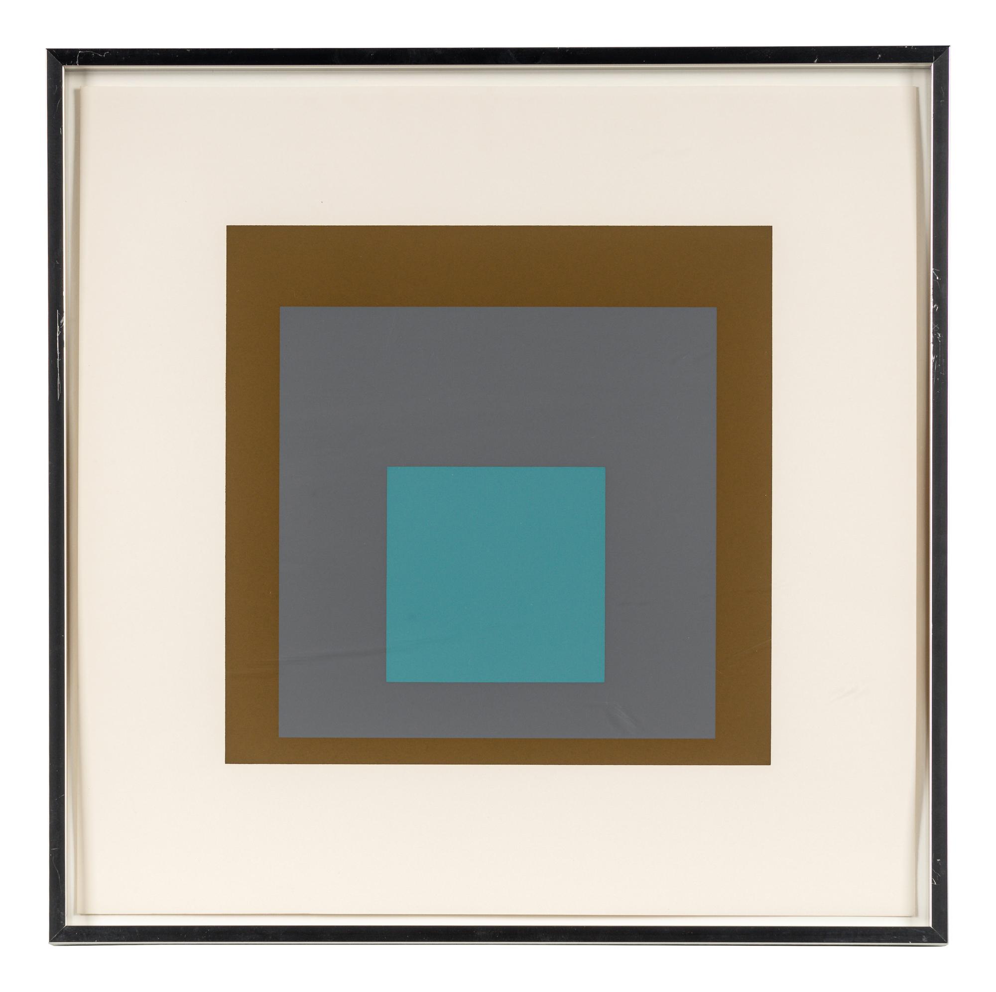 Homage to the Square (a group of nine from the portfolio of ten)