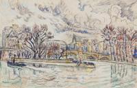 Le Seine au Pont-Neuf , c. 1925