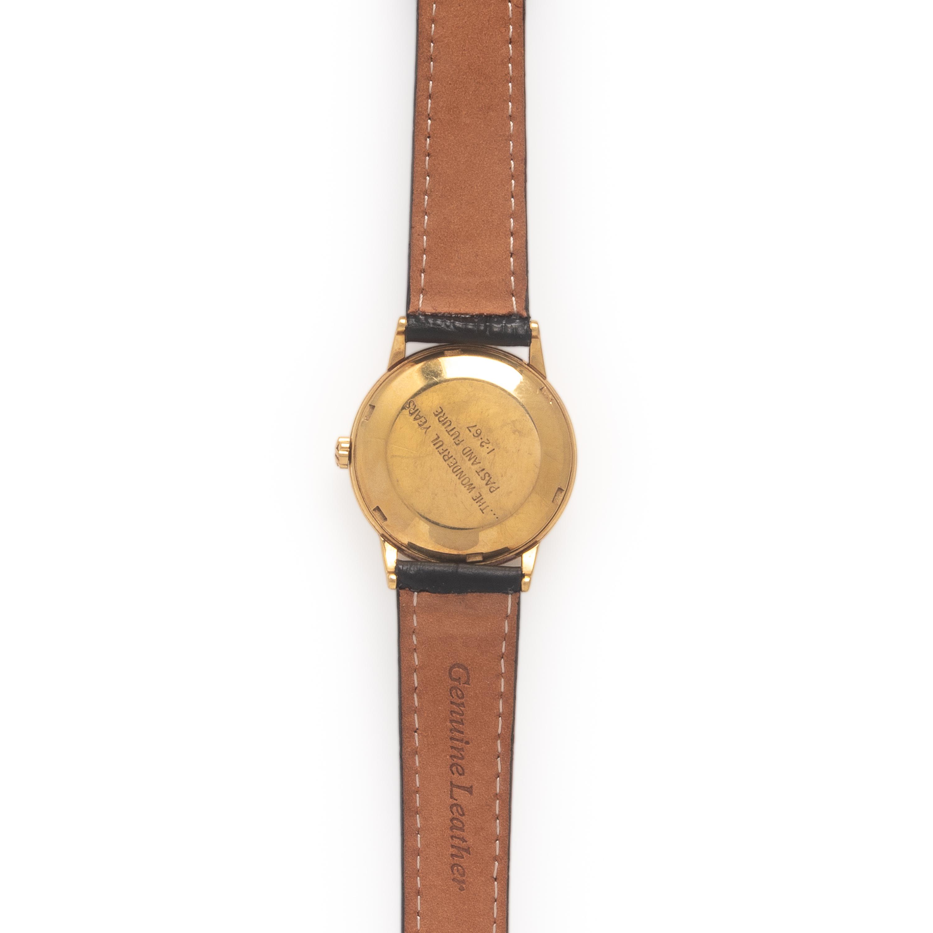 Patek Philippe, Ref. 3425, 18K Yellow Gold 'Calatrava' Watch, A Gift from Virginia Johnson to Dr. William H. Masters - authors of “Human Sexual Response”