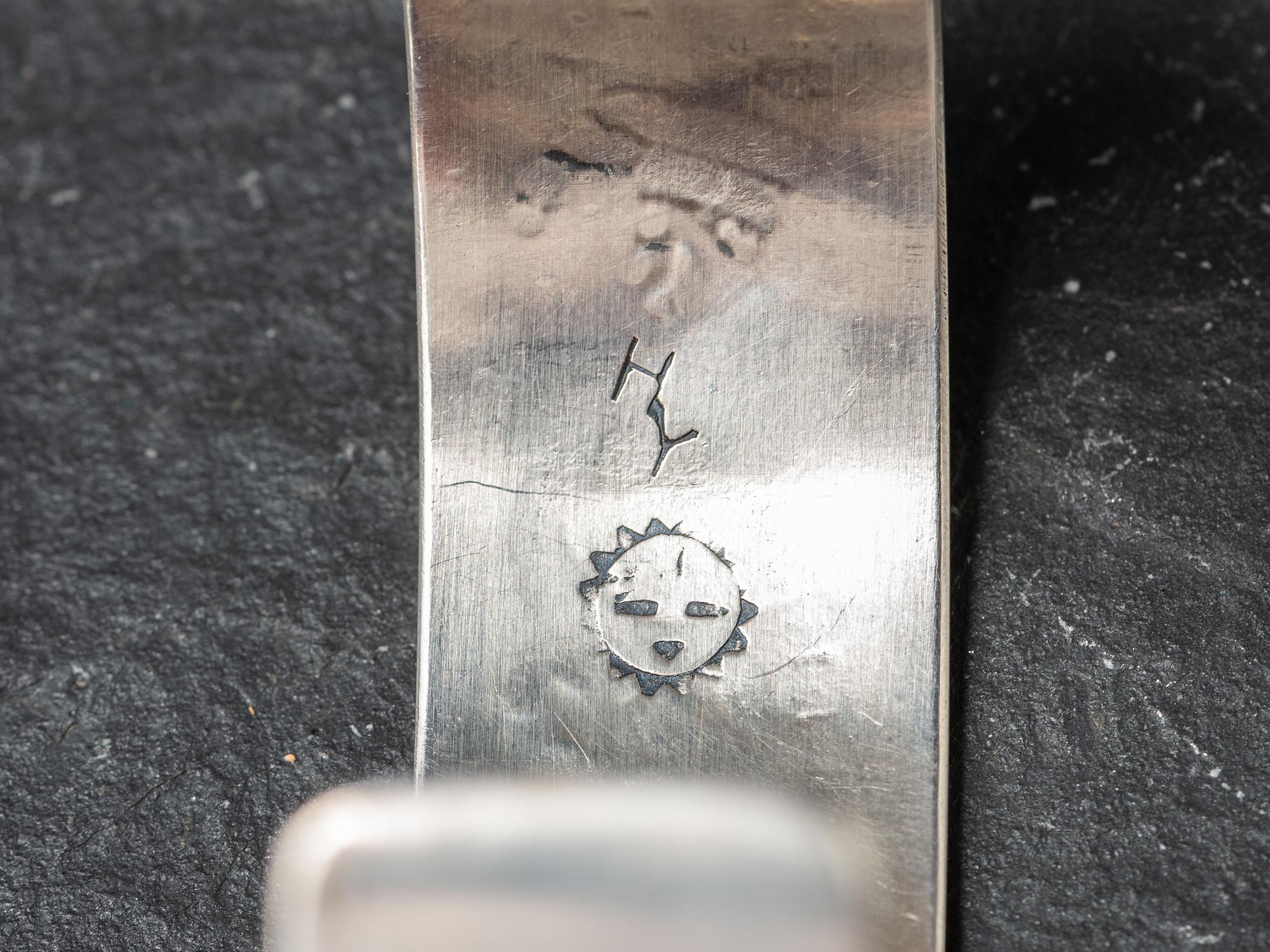 Hopi Silver Overlay Cuff Bracelets