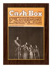 A Cash Box 1972 Commemorative Magazine Cover