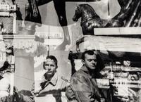 Robert Rauschenberg (1925-2008) Bob + Cy -- Venice, 1952