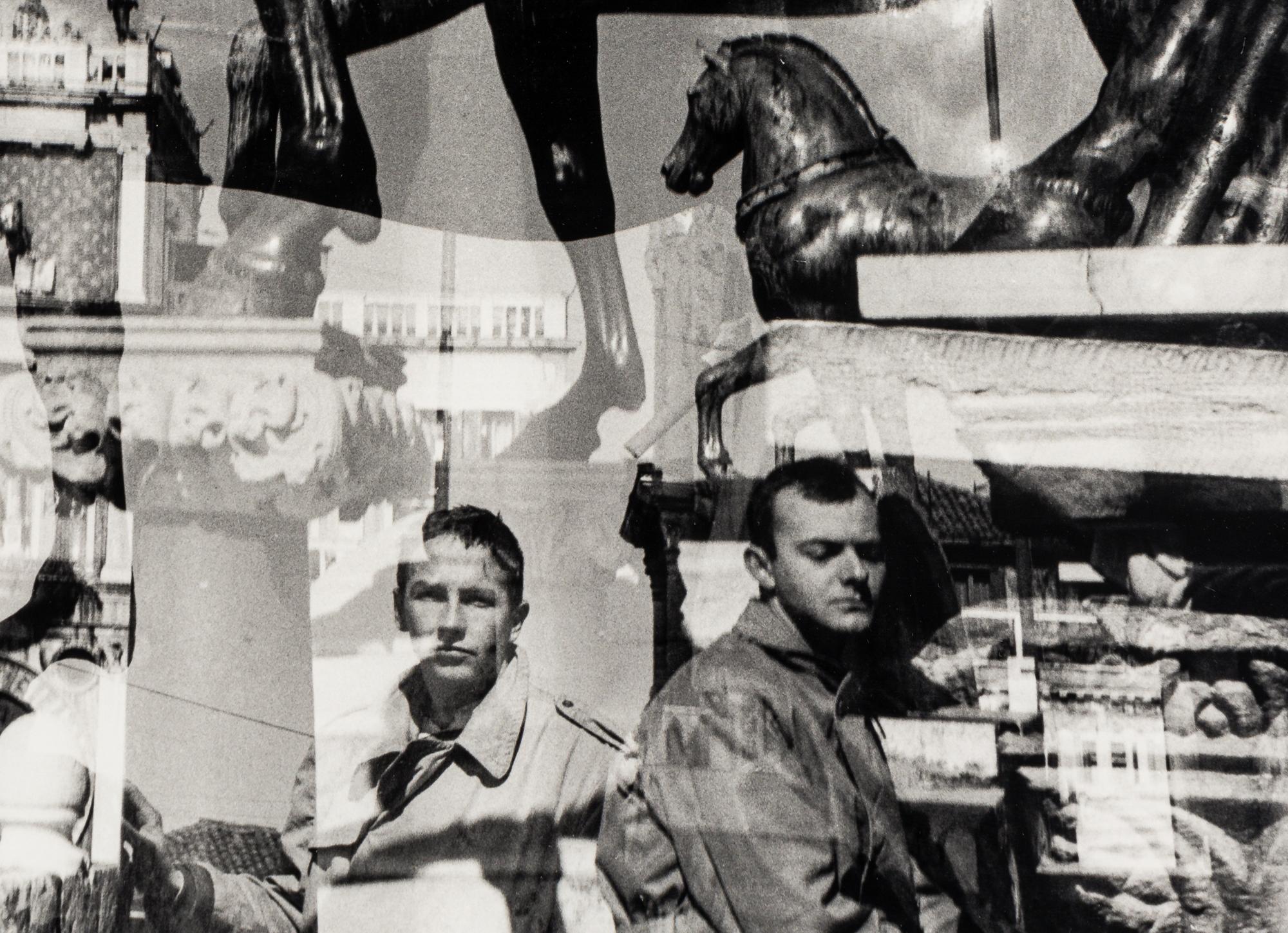 Robert Rauschenberg (1925-2008) Bob + Cy -- Venice, 1952