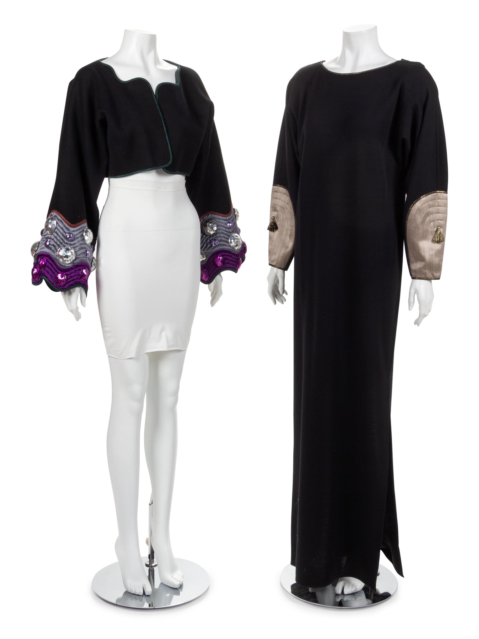 One Geoffrey Beene Top and One Dress, c.1983