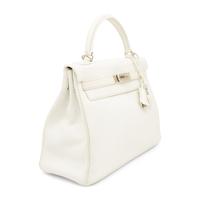 Hermès, Kelly Retourne 32 in White Clemence, 2004