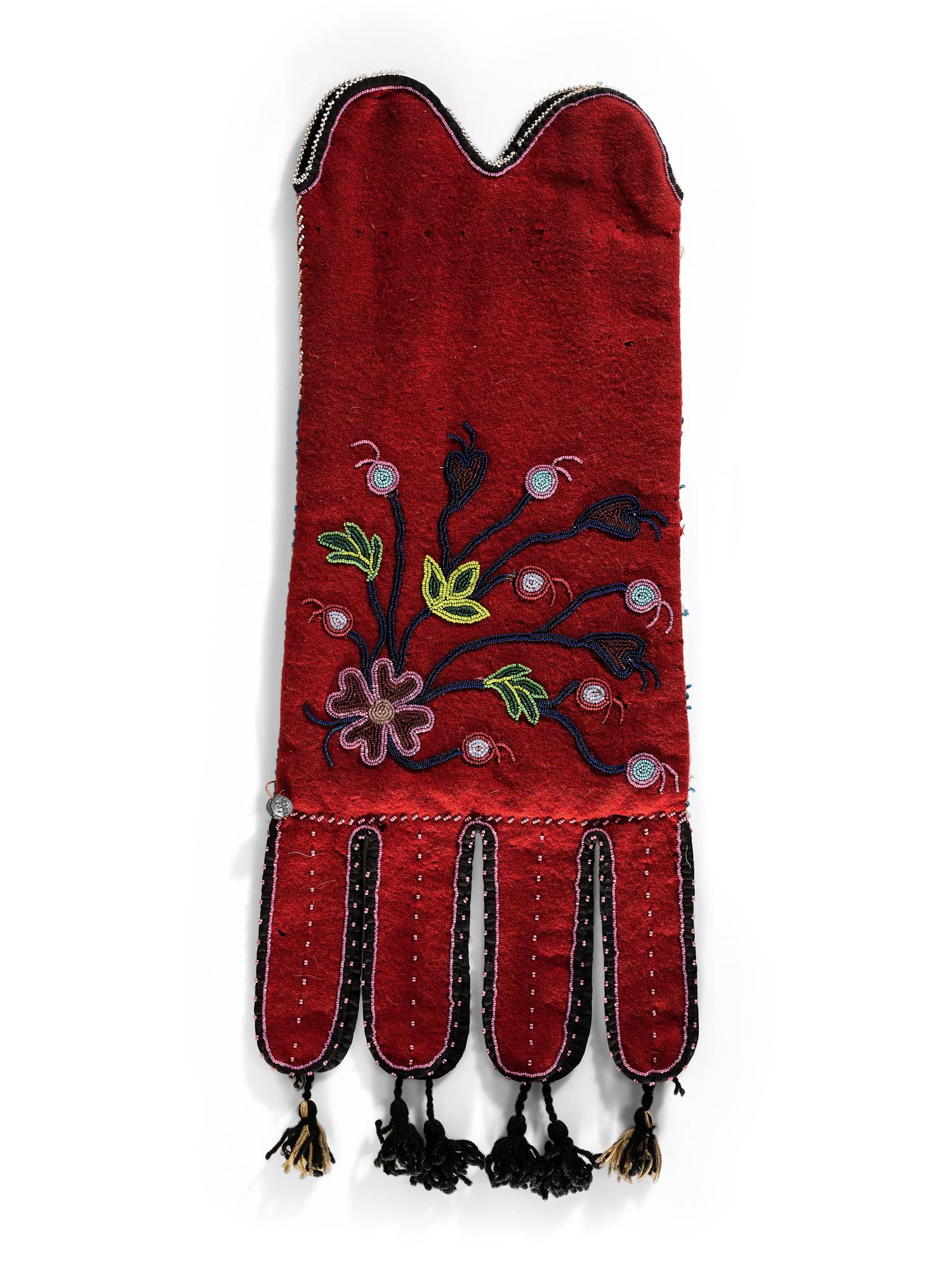 Northwestern Beaded Octopus Bag