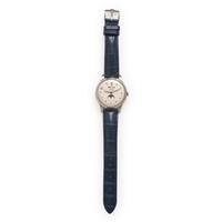 Rolex, Ref. 8171, Stainless Steel 'Padellone' Triple Calendar Moonphase Watch, Circa 1949, with Box