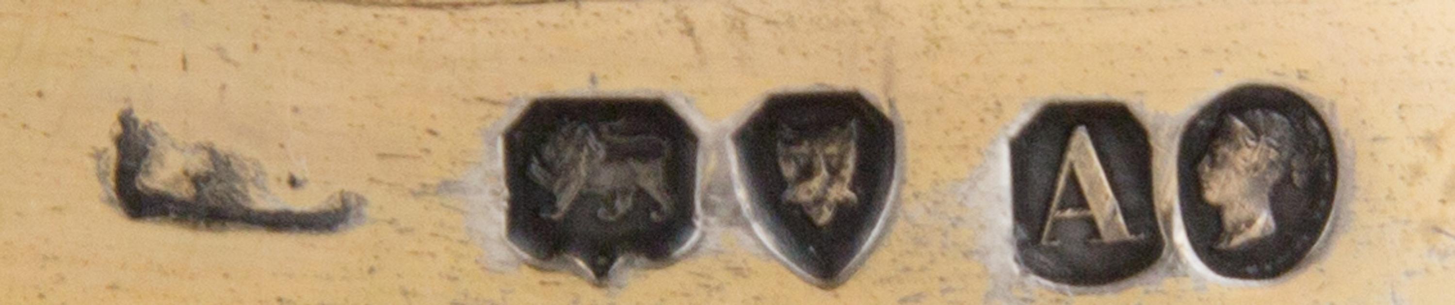 A Pair of Victorian Silver Tazze, Maker's Mark Obscured, London, 1876, each having a pierced border worked with foliate scrolls and swa