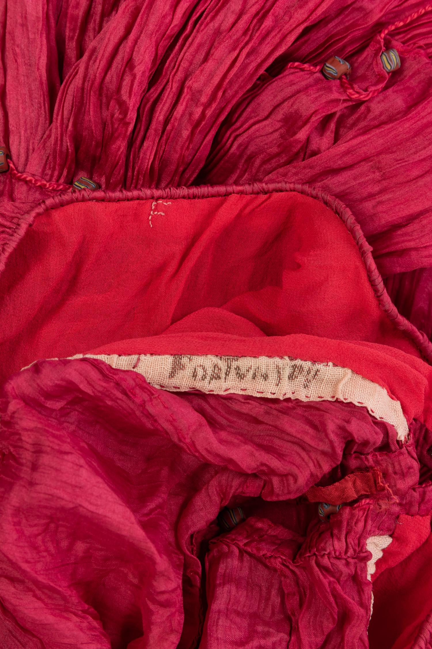 Mariano Fortuny Peplos Dress with Belt, Early Twentieth Century