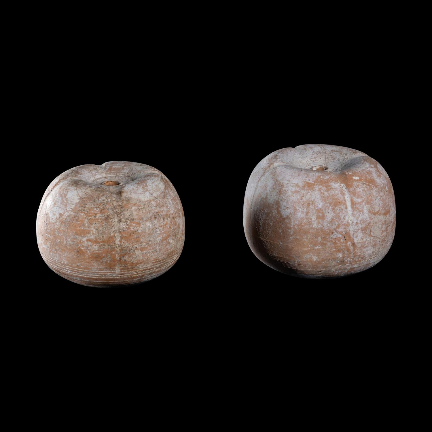 A Pair of Canosan Terracotta Quinces