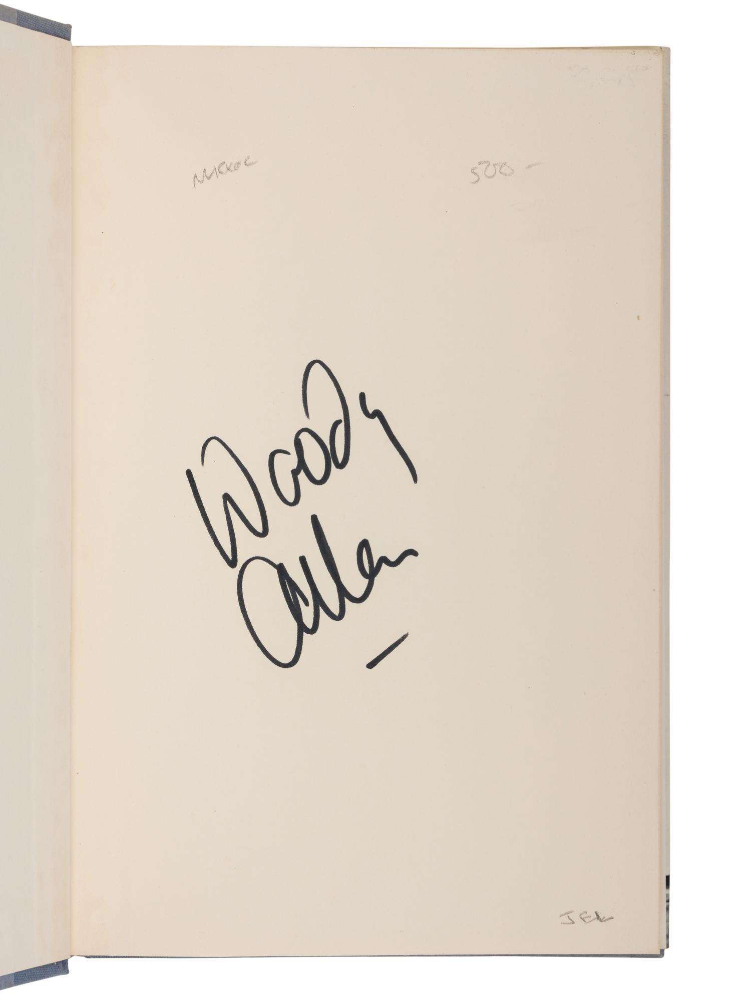 ALLEN, Woody (b. 1935). A group of 7 FIRST EDITIONS, MANY SIGNED, comprising: