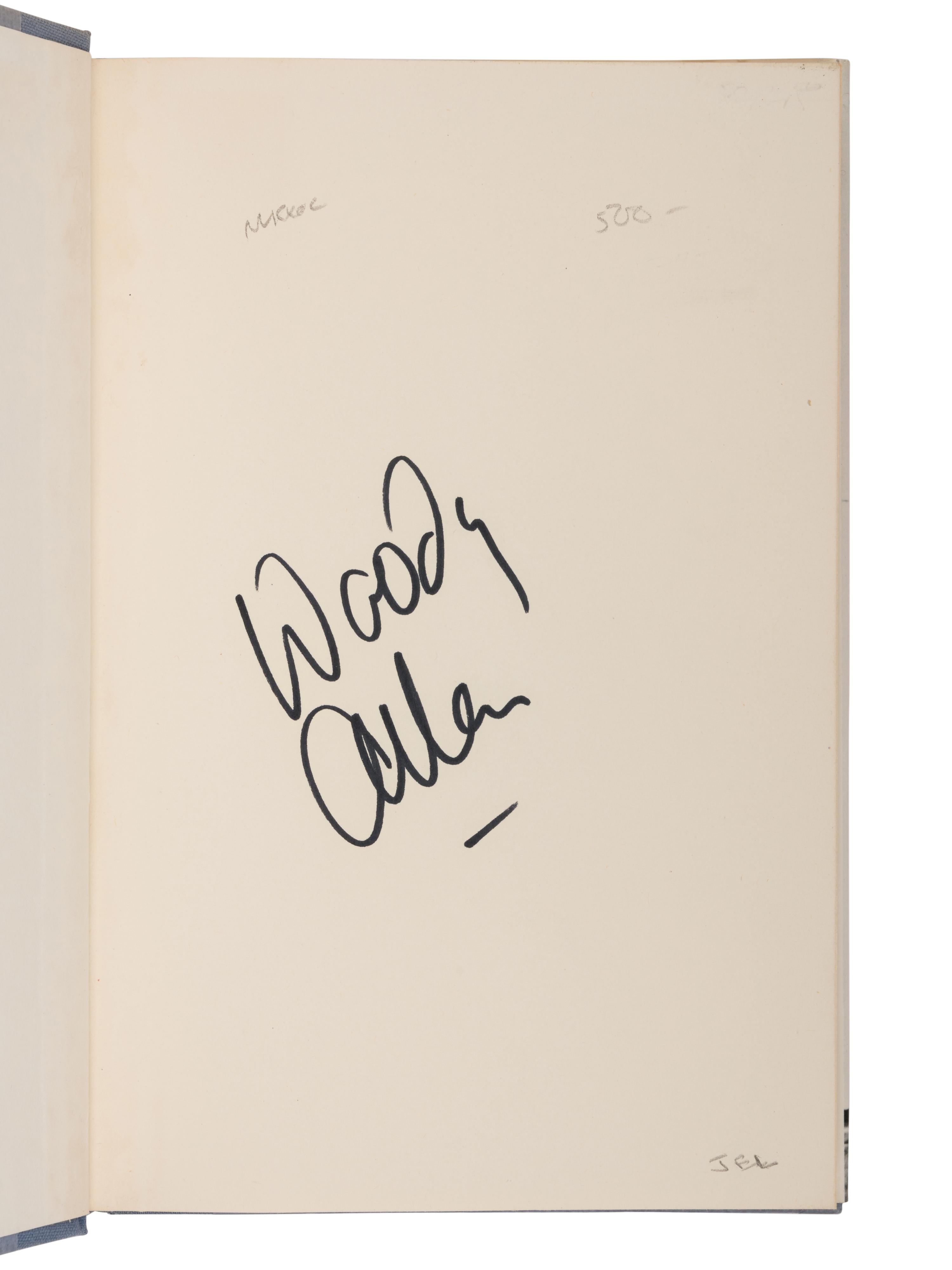 ALLEN, Woody (b. 1935). A group of 7 FIRST EDITIONS, MANY SIGNED, comprising: