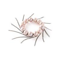 CULTURED PEARL NECKLACE AND BRACELET