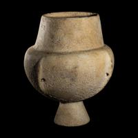 A Cycladic Marble Kandila