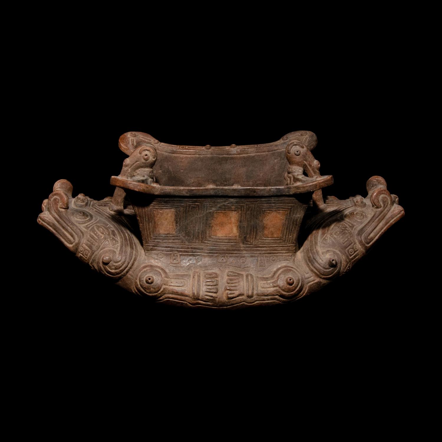 A Tairona Zoomorphic Vessel