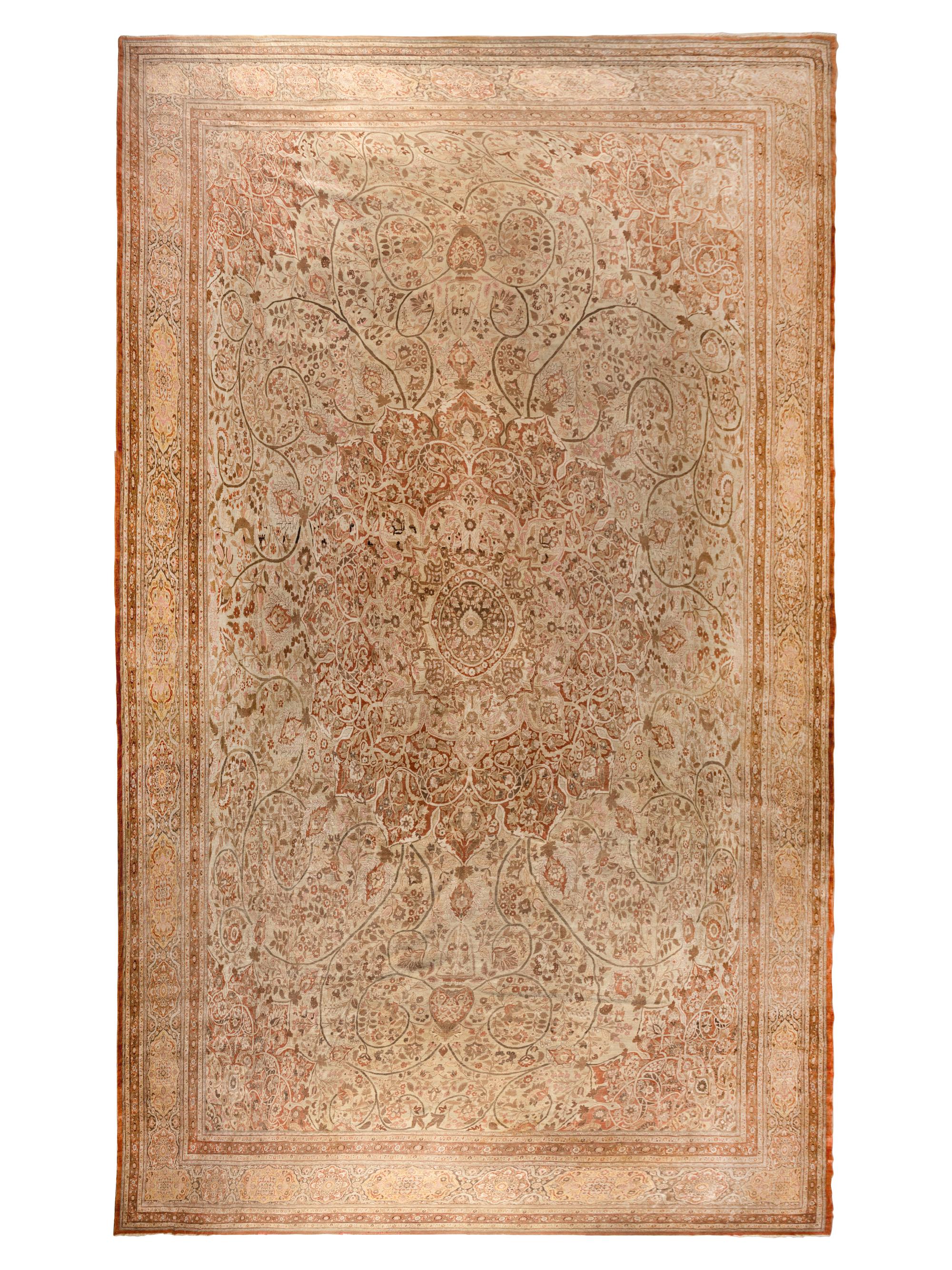 A Large Tabriz Carpet
