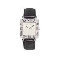 TIFFANY & CO., STERLING SILVER 'ATLAS' WATCH