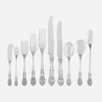 An American Sterling Silver Ten-Piece Flatware Service Gorham Mfg. Co., Providence, RI, 20th century