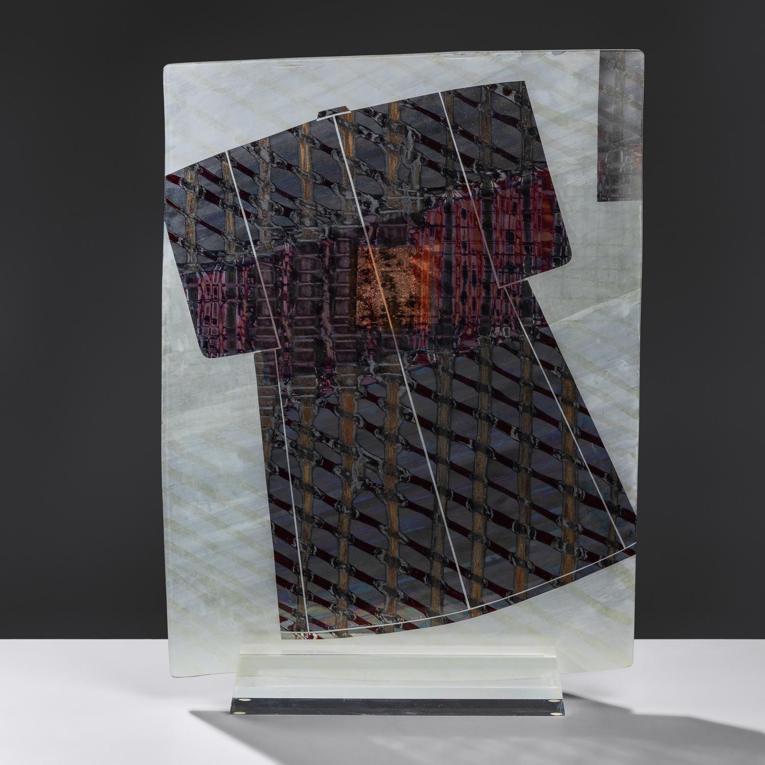 Objekt Kimono Studio Glass Panel, 1987