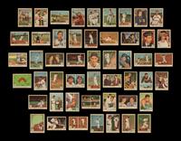 A Near Set of 1959 Fleer Ted Williams Baseball Cards (79/80)