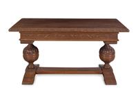 A Jacobean Style Oak Writing Table
