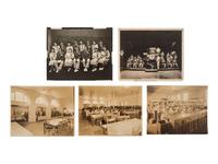 [EDUCATION]. A group of 21 assorted photographs of school, church, and musical groups including the Mills Blue Rhythm Band.