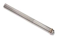 A 'Les Must de Cartier Vendome Crosshatch Cisele' Ballpoint Pen, Cartier,