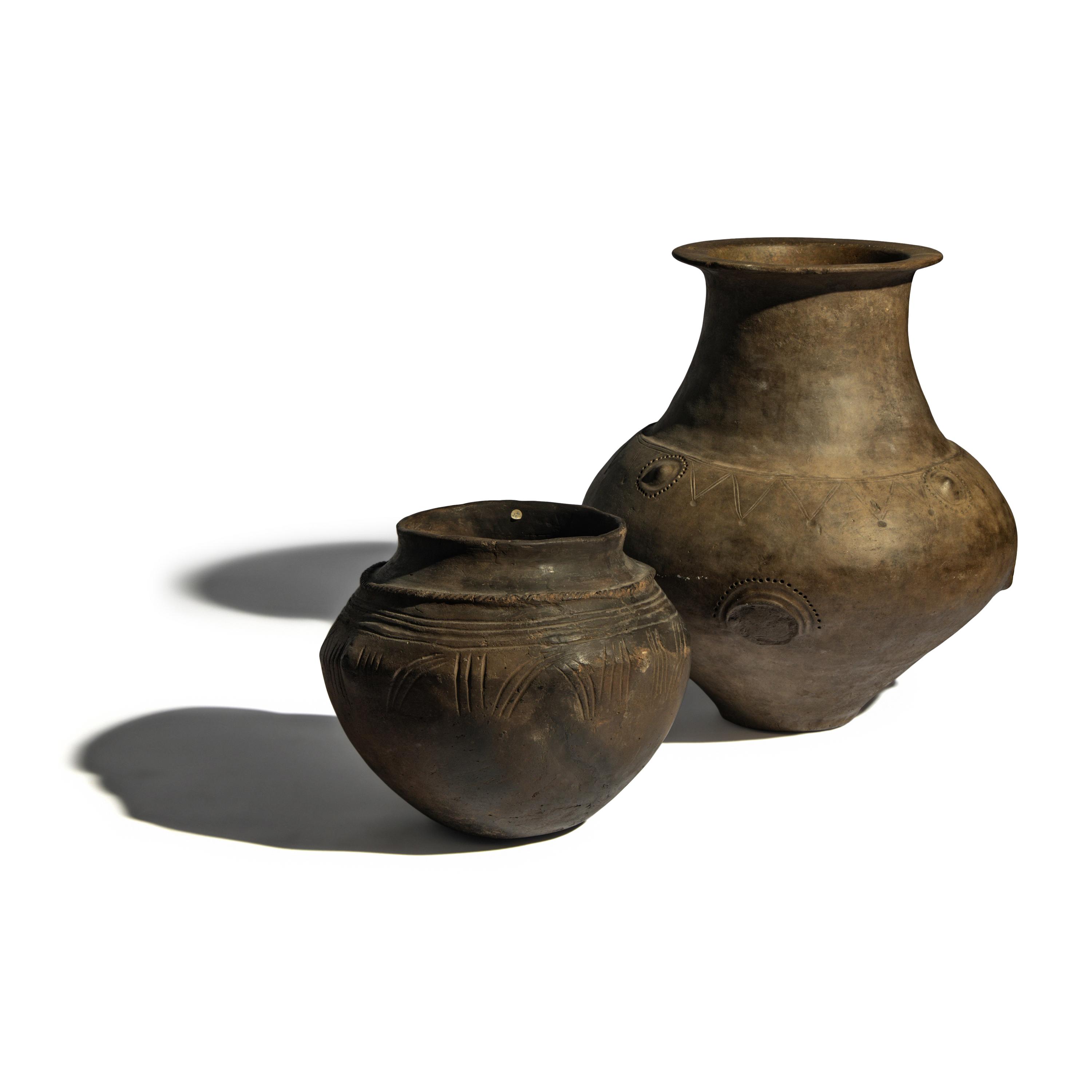 Two Bronze Age Terracotta Vessels