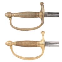 Two Ames Model 1840 Swords, 1 NCO and 1 Musicians