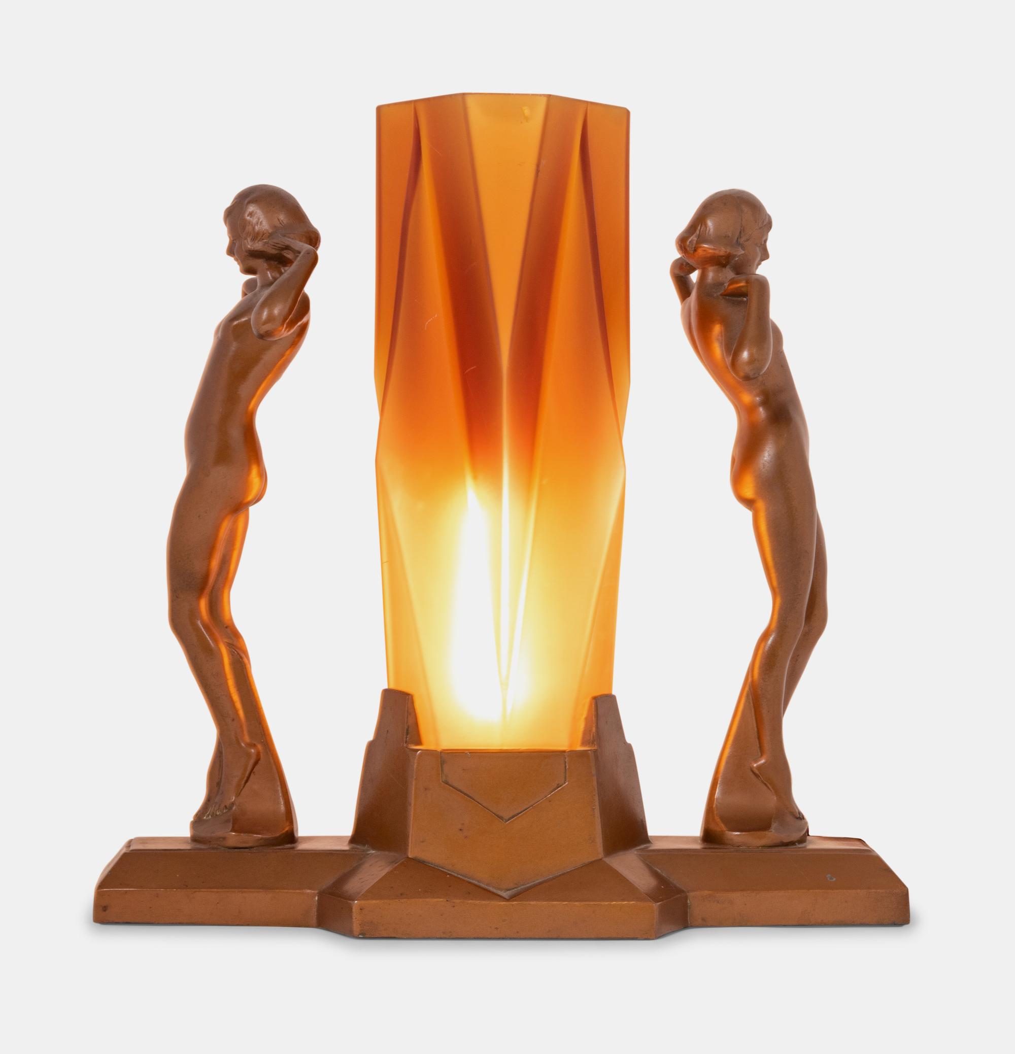 Figural Table Lamp by Nuart