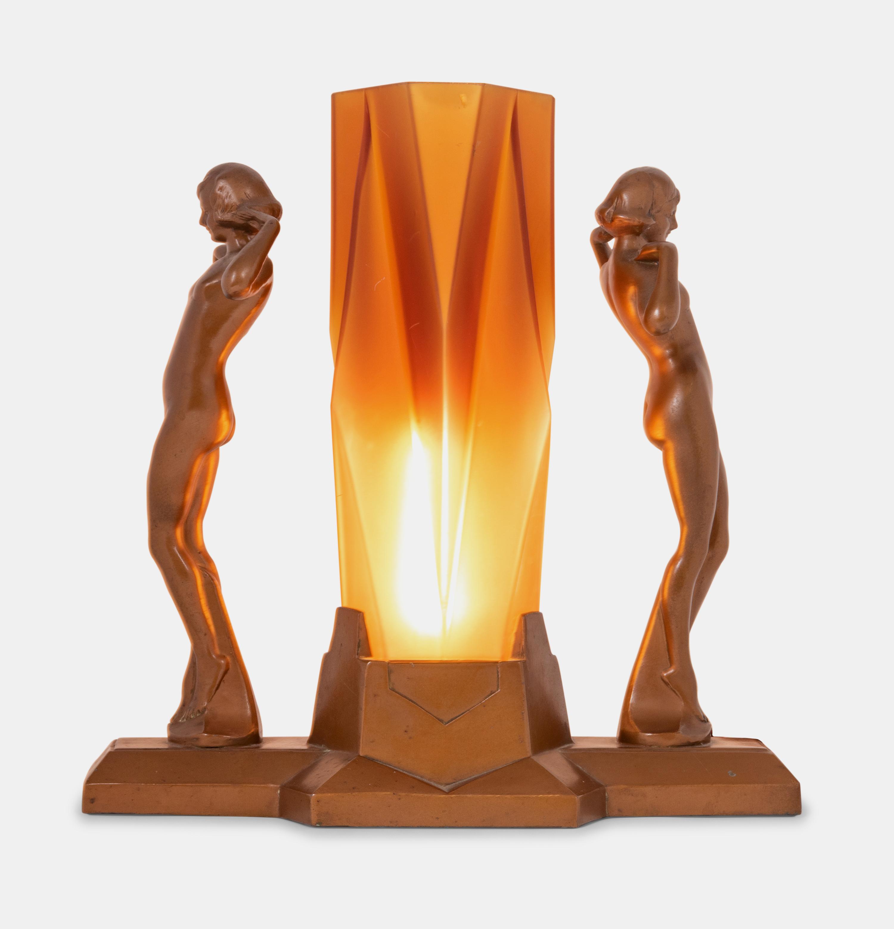 Figural Table Lamp by Nuart