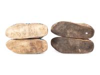 Northern Plains Beaded Hide Moccasins